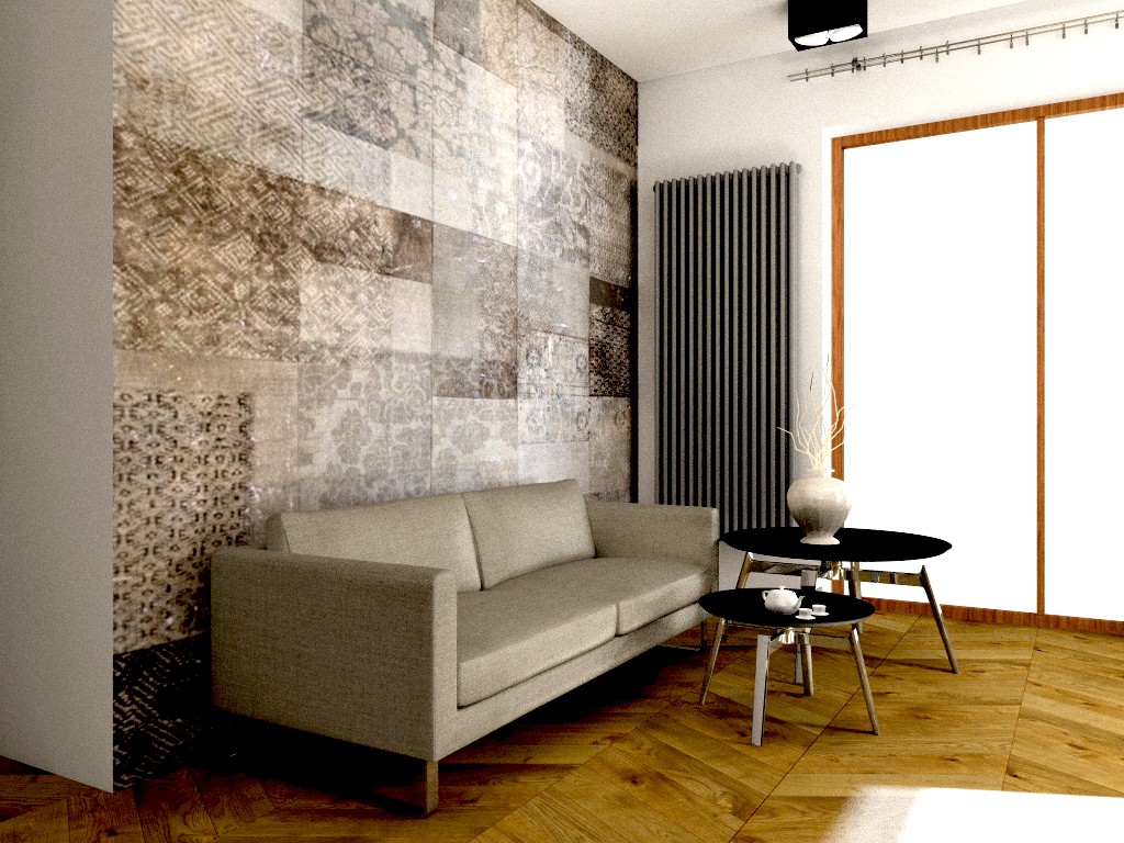 Projekt salonu by Proste Wnętrze