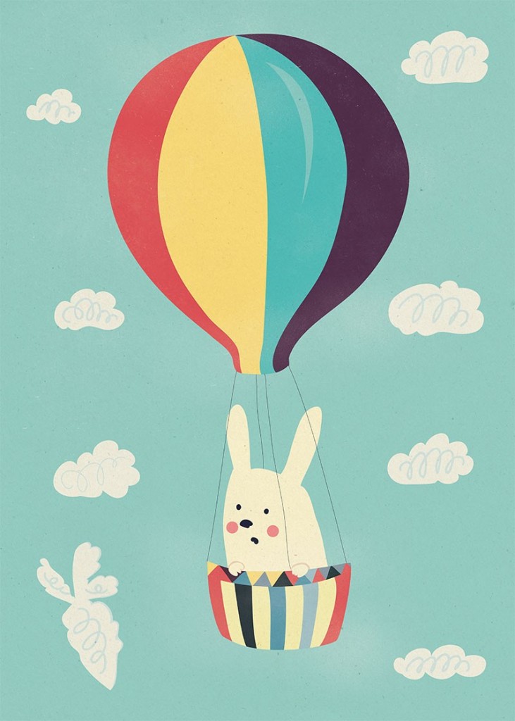 Plakat Królik, Ja Cię broszę. Źródło: wall-being.com