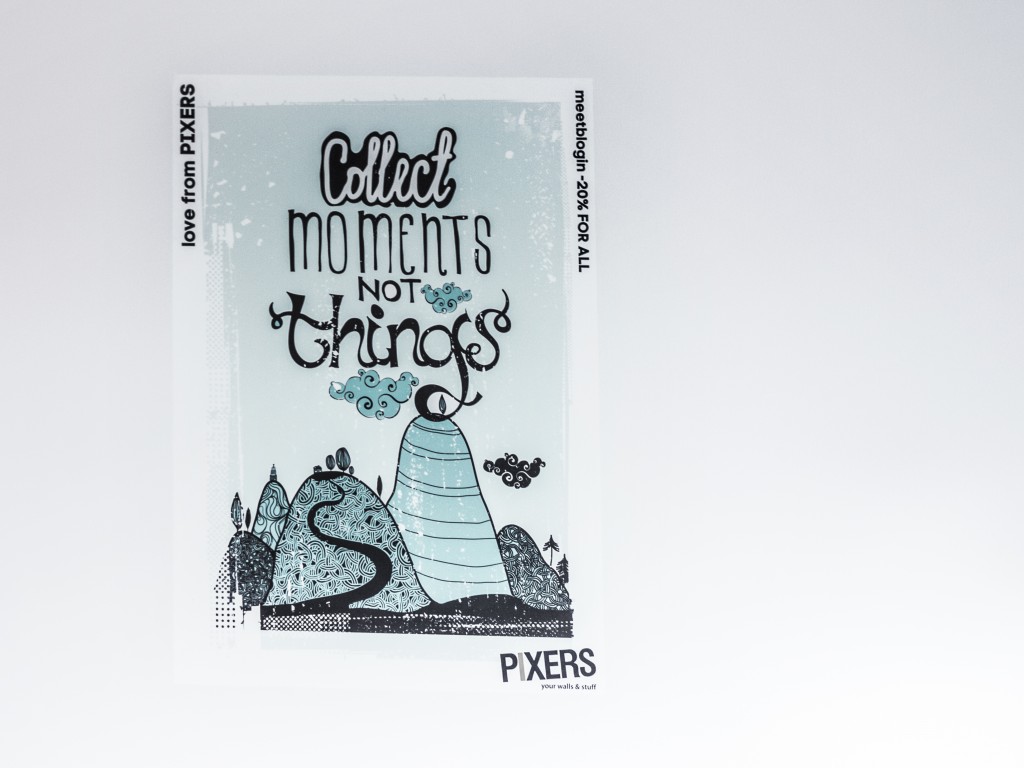 Plakat PIXERS dla uczestników Meetblogin 2015